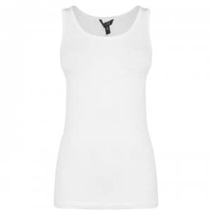 Miso Tank Vest Ladies - White