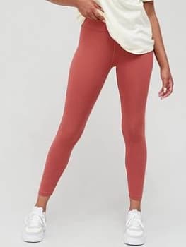 Nike NSW Essential Leggings - Red, Size XL, Women