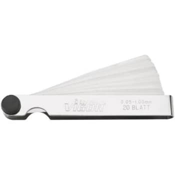 Vigor V1714 Feeler gauge set 0.05 - 1mm DIN 2275