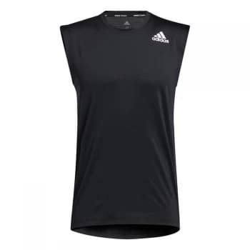 adidas Techfit Sleeveless Fitted Tank Top Mens - Black