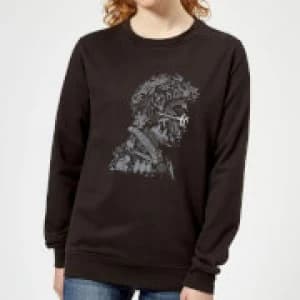 Harry Potter Harry Potter Head Womens Sweatshirt - Black
