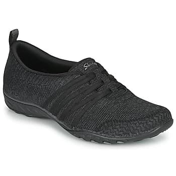 Skechers BREATHE-EASY APPROACHABLE womens Shoes Trainers in Black