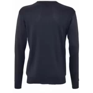 SOLS Mens Galaxy V Neck Sweater (L) (Navy)