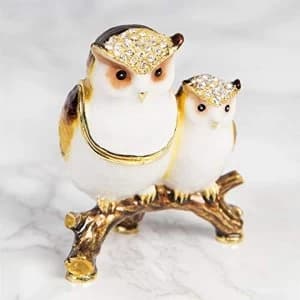 Treasured Trinkets - Mother & Baby Owl