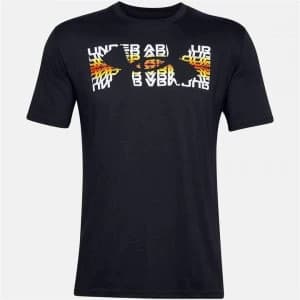 Urban Armor Gear Ripple Logo T Shirt Mens - Black