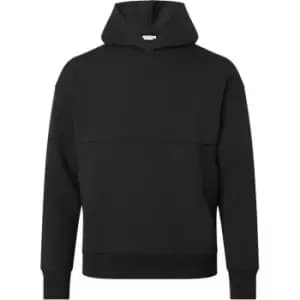 CALVIN KLEIN Comfort Debossed Logo Oth Hoodie - Black