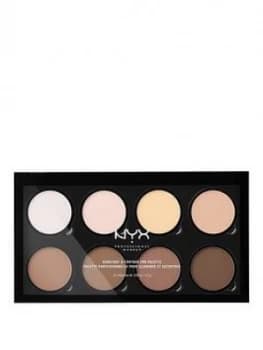 Nyx Professional Makeup Highlight & Contour Pro Palette, Women