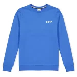 Boss Logo Sweatshirt Boys - Blue