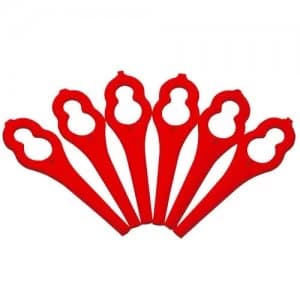 Bosch Genuine Safe Plastic Blades for ART 26 ACCUTRIM and LI Grass Trimmers Pack of 24