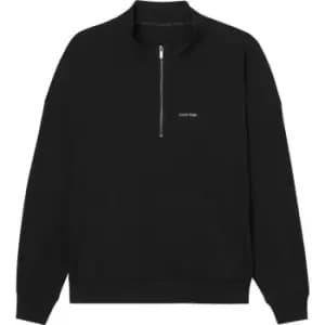 Calvin Klein L/S Quarter Zip - Black
