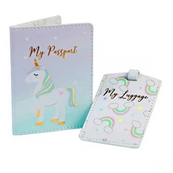 Unicorn Magic - Passport Holder & Luggage Tag