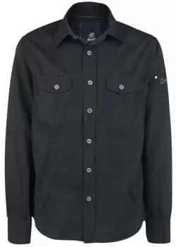 Brandit Slim Fit Shirt Longsleeve black