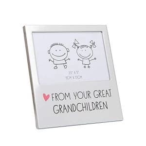 5" x 3.5" - Aluminium Photo Frame - Great Grandchildren