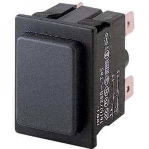 Marquardt 1661.0201 Pushbutton switch 250 V AC 16 A 2 x OffOn IP40 latch