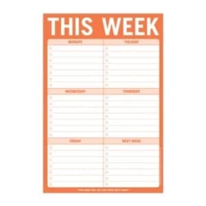 Knock Knock This Week Pad