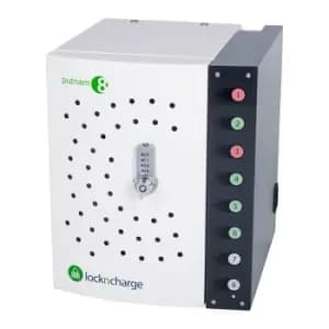 lockncharge Putnam 8 Freestanding Black, White