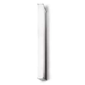 1 Light Bathroom Medium Wall Light Chrome IP44