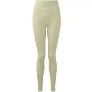 TriDri Womens/Ladies Melange Sculpted Seamless 3D Leggings (XL) (Sage Green)