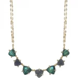 Ladies Lonna And Lilly Gold Plated Midnight Hour Necklace