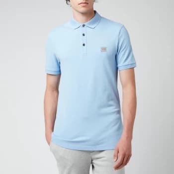 Hugo Boss Passenger Slim Fit Polo Shirt Pastel Blue Size L Men