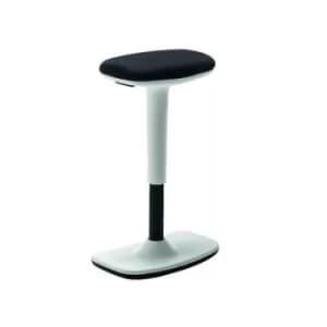 Jemini Lean Posture Stool White/Black KF90998