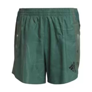 adidas Designed for Running for the Oceans Shorts Mens - Green Oxide / Linen Green