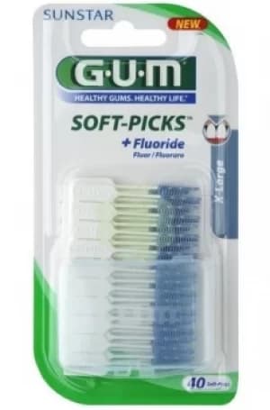Gum Soft-picks Sponge Rubber Extra Large Size 40 Spouts