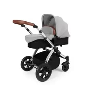 Ickle Bubba Stomp V3 2 In 1 Carrycot & Pushchair - Silver / Silver