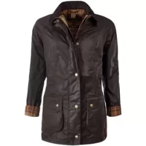 Barbour Womens Beadnell Wax Jacket Rustic 18
