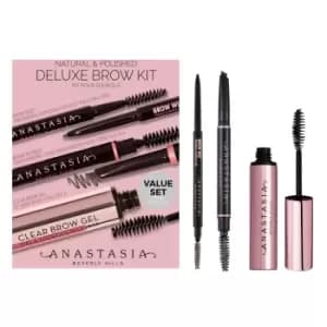 Anastasia Beverly Hills Natural and Polished Deluxe Kit (Various Colours) - Medium Brown