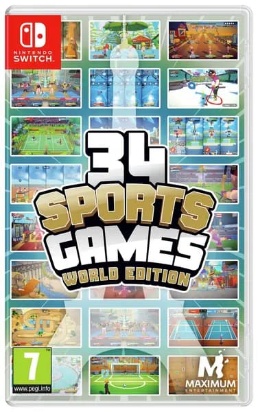 34 Sports Game World Edition Nintendo Switch Game