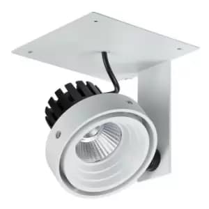 Italux Patrizio Single 4000K - Modern Technical LED Recessed Ceiling White, Black, Cool White 4000K 980lm