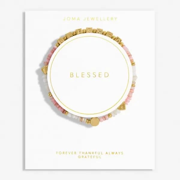 Happy Little Moments Blessed Gold Plated 17.5cm Bracelet 7076