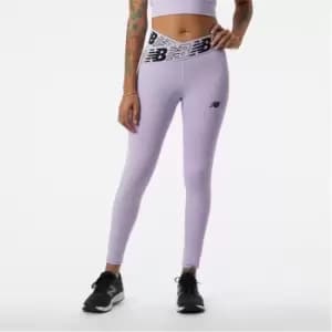 New Balance Relentless Crossover High Rise 7/8 Tight - Purple