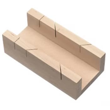 RST Beechwood Mitre Box 12" (300mm)