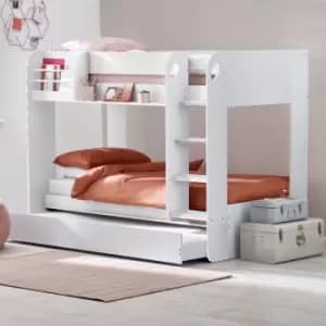 Julian Bowen Mars Bunk And Underbed All White