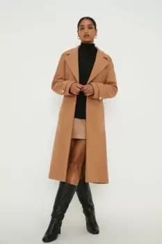 Longline Belted Coat