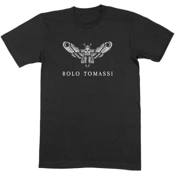 Rolo Tomassi - Moth Logo Unisex Large T-Shirt - Black