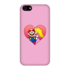 Nintendo Super Mario Peach Kiss Phone Case - iPhone 5C - Snap Case - Gloss