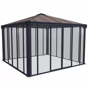 Palram Ledro Closed Gazebo 3600 - Grey