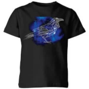 Harry Potter Ravenclaw Geometric Kids T-Shirt - Black - 11-12 Years