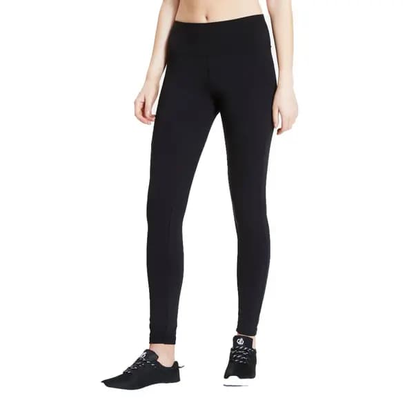 Dare 2b Womens Legitimate Qick Wicking Lightweight Tights UK 8 - Bust 32', (81cm) Black DWJ475-800-8
