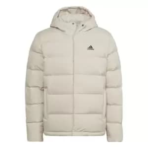 adidas Helionic Hooded Down Jacket Mens - Grey