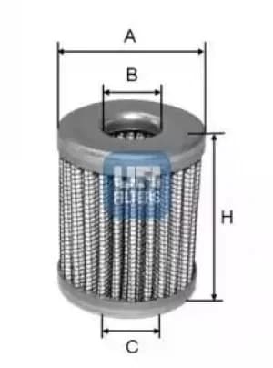 46.005.00 UFI Fuel Filter Petrol