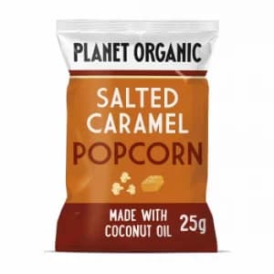 Planet Organic Salted Caramel Popcorn 25g