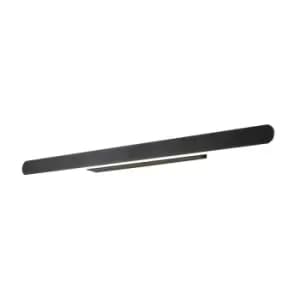 Dunkirk Wall Lamp, 30W LED, 4000K, 1300lm, Satin Black