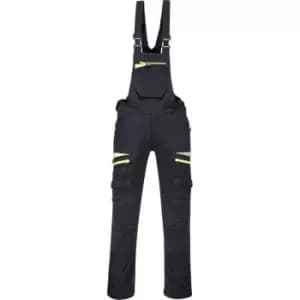 Portwest DX4 Work Bib and Brace Black 2XL