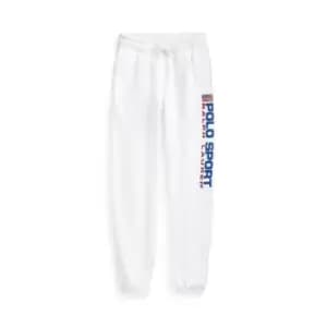 Polo Ralph Lauren Side Logo Joggers - White
