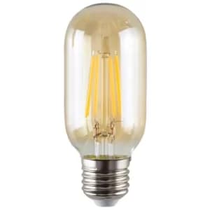 Pack of 3 4W ES E27 Warm White LED Filament Radio Valve Bulbs