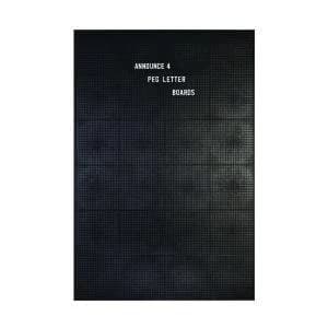 Announce Peg Letter Board 920x615mm 1ECON-4VCEC-KIT692
